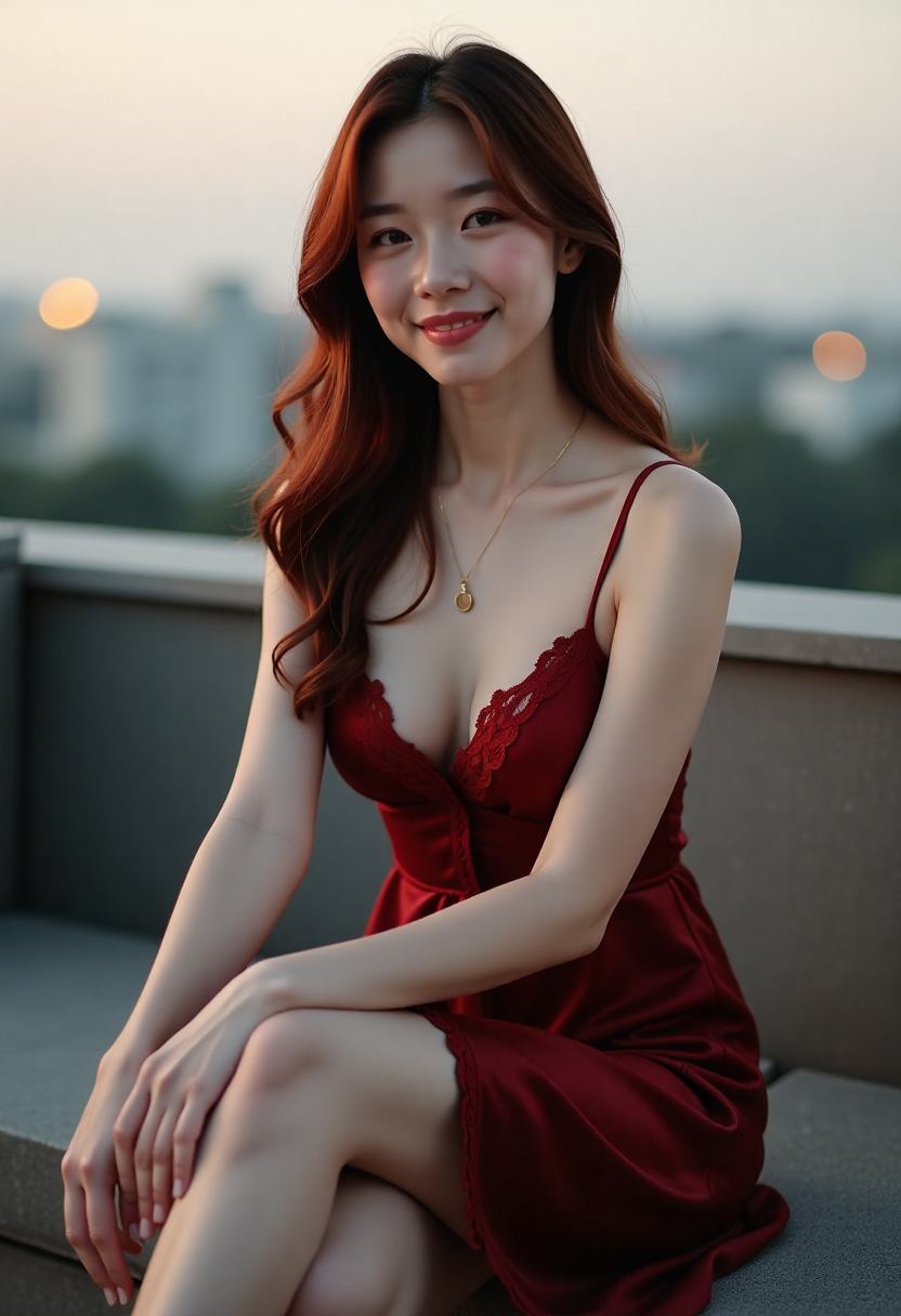 古城月色中的琵琶演奏舞台